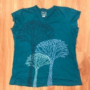 Cute Hearts Pattern Vneck